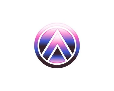 Initial letter A logo vector design template Stock Illustration