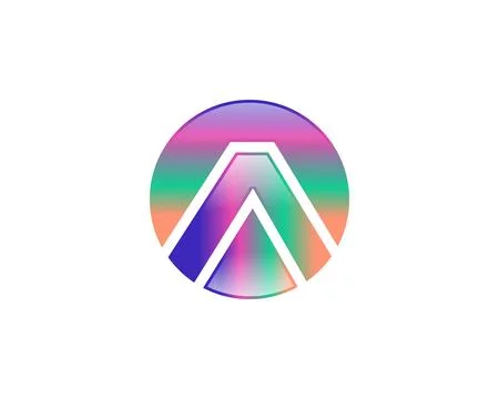 Initial letter A logo vector design template Stock Illustration