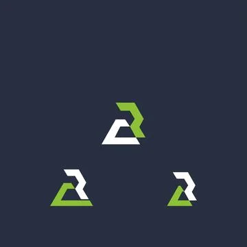 Initial letter LR logo or RL logo vector design template Stock Illustration