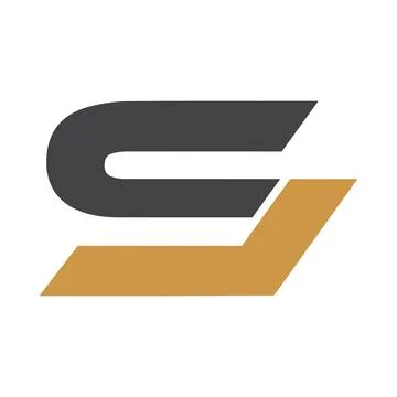 Initial letter LS logo or SL logo vector design template Illustrazione stock