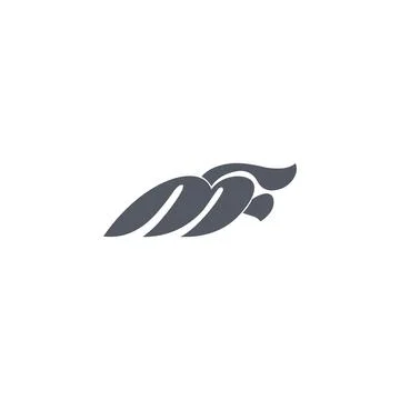 Initial letter MF logo or FM logo vector design template Stock Illustration