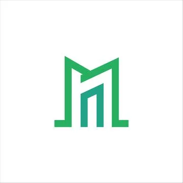 Initial letter MI logo or IM logo vector design template Stock Illustration