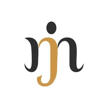 Initial letter mj logo or jm logo vector design template Stock-Illustration