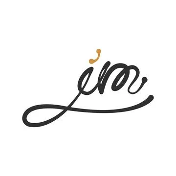 Initial letter mj logo or jm logo vector design template Stock Illustration