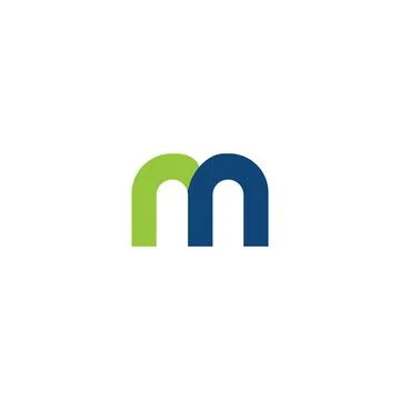 Initial letter MN logo or NM logo vector design template Stock-Illustration