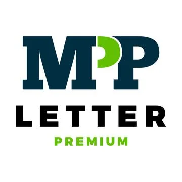 Initial Letter MPP Icon Vector Logo Template Illustration Design Stock Illustration
