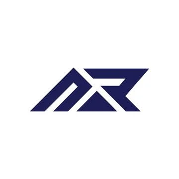 Initial letter MR logo or RM logo vector design template Stock Illustration