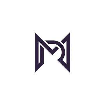 Initial letter MR logo or RM logo vector design template Stock-Illustration