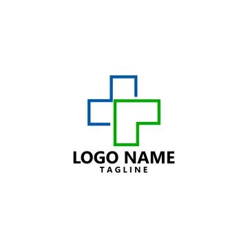 Initial letter MT health vector logo design Illustrazione stock