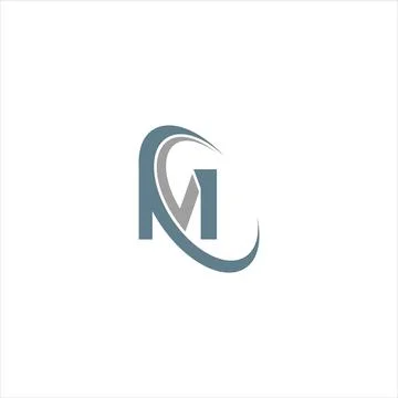 Initial letter MW logo or WM logo vector design template Stock-Illustration