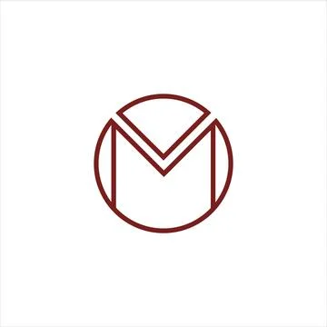 Initial letter MW logo or WM logo vector design template Stock-Illustration