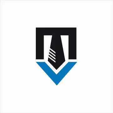Initial letter MW logo or WM logo vector design template Stock Illustration
