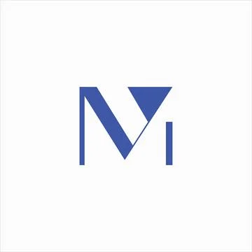 Initial letter MW logo or WM logo vector design template Stock Illustration
