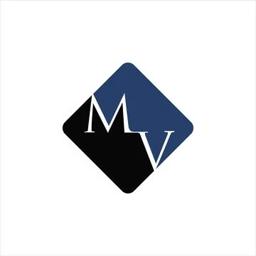 Initial letter MW logo or WM logo vector design template Stock Illustration