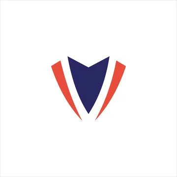 Initial letter MW logo or WM logo vector design template Stock Illustration