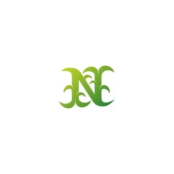 Initial letter N logo or NN logo vector design template Stock Illustration