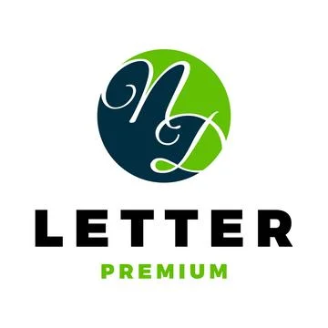 Initial Letter ND or DN Icon Vector Logo Template Illustration Design Stock Illustration