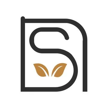 Initial letter NS logo or SN logo vector design template Stock-Illustration