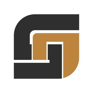 Initial letter NS logo or SN logo vector design template Stock Illustration