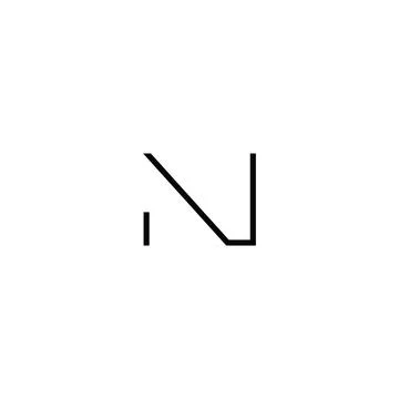 Initial letter NV logo or VN logo vector design template Stock-Illustration