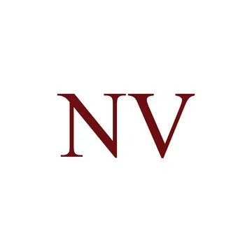 Initial letter NV logo or VN logo vector design template Stock Illustration