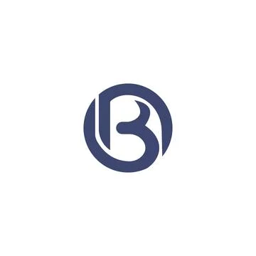 Initial letter OB logo or BO logo vector design template Stock Illustration