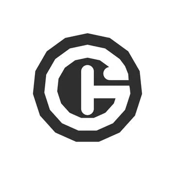 Initial letter OG logo or GO logo vector design template Stock Illustration