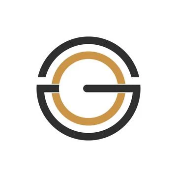 Initial letter OG logo or GO logo vector design template Stock-Illustration