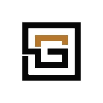 Initial letter OG logo or GO logo vector design template Stock Illustration