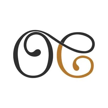 Initial letter OG logo or GO logo vector design template Stock Illustration
