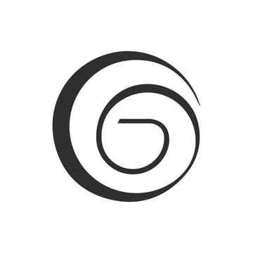 Initial letter OG logo or GO logo vector design template Illustrazione stock