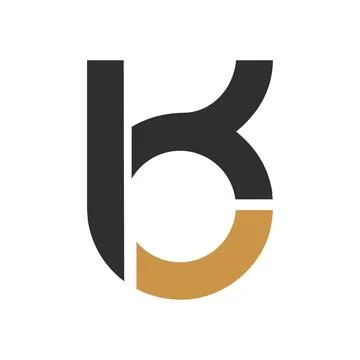 Initial letter OK logo or KO logo vector design template Stock-Illustration