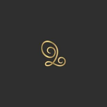 Initial letter OL logo or LO logo vector design template Stock Illustration