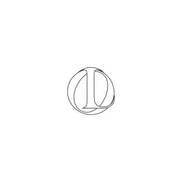 Initial letter OL logo or LO logo vector design template Stock Illustration