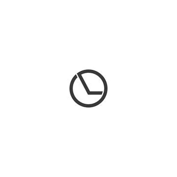Initial letter OL logo or LO logo vector design template Stock Illustration