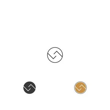 Initial letter OL logo or LO logo vector design template Stock-Illustration