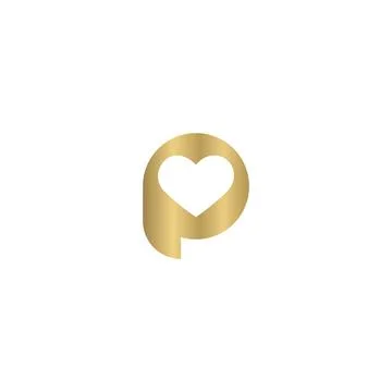 Initial letter P logo or PP logo vector design template Stock Illustration