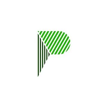 Initial letter P logo or PP logo vector design template Stock-Illustration