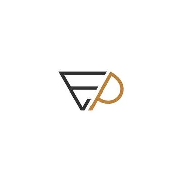 Initial letter P logo or PP logo vector design template Stock-Illustration