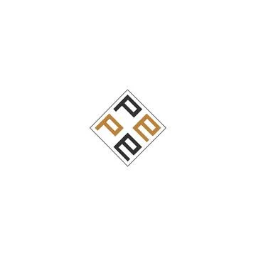 Initial letter P logo or PP logo vector design template Stock Illustration