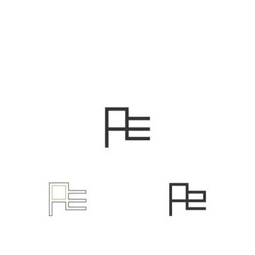 Initial letter P logo or PP logo vector design template Stock Illustration