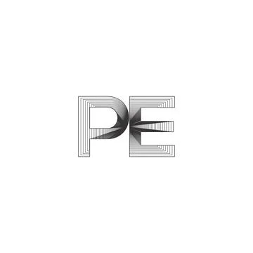 Initial letter P logo or PP logo vector design template Stock Illustration