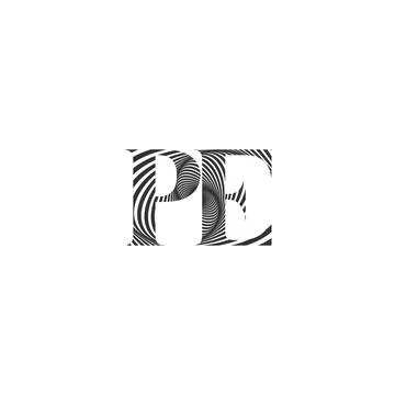 Initial letter P logo or PP logo vector design template Stock Illustration