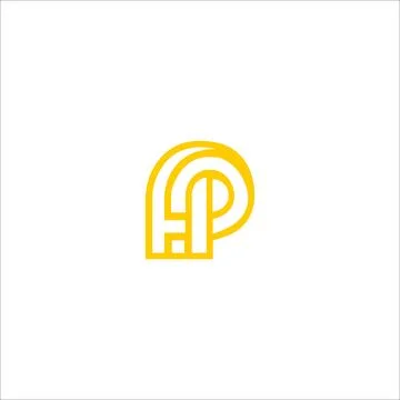 Initial letter P logo or PP logo vector design template Stock-Illustration