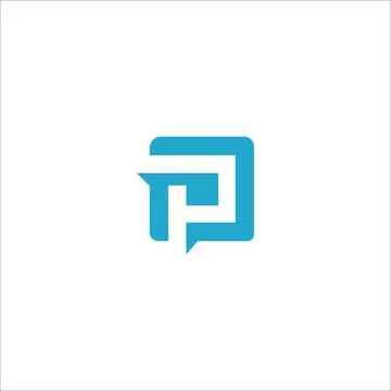 Initial letter P logo or PP logo vector design template Stock Illustration