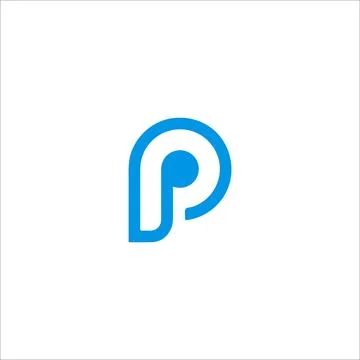 Initial letter P logo or PP logo vector design template Stock-Illustration