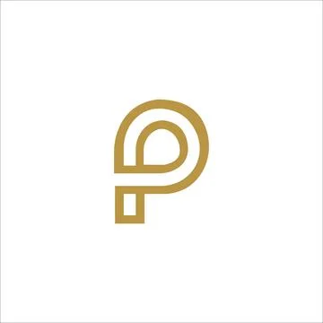 Initial letter P logo or PP logo vector design template Stock Illustration