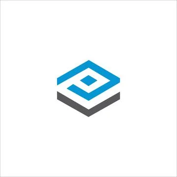 Initial letter P logo or PP logo vector design template Stock Illustration