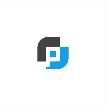Initial letter P logo or PP logo vector design template Stock-Illustration