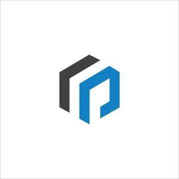 Initial letter P logo or PP logo vector design template Stock Illustration
